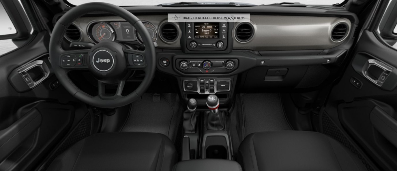 2020 Jeep Gladiator Sport S Interior
